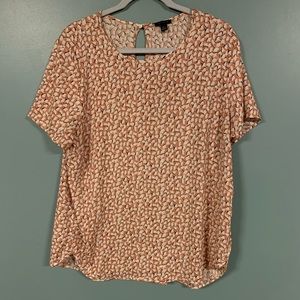 Ann Taylor Patterned Blouse